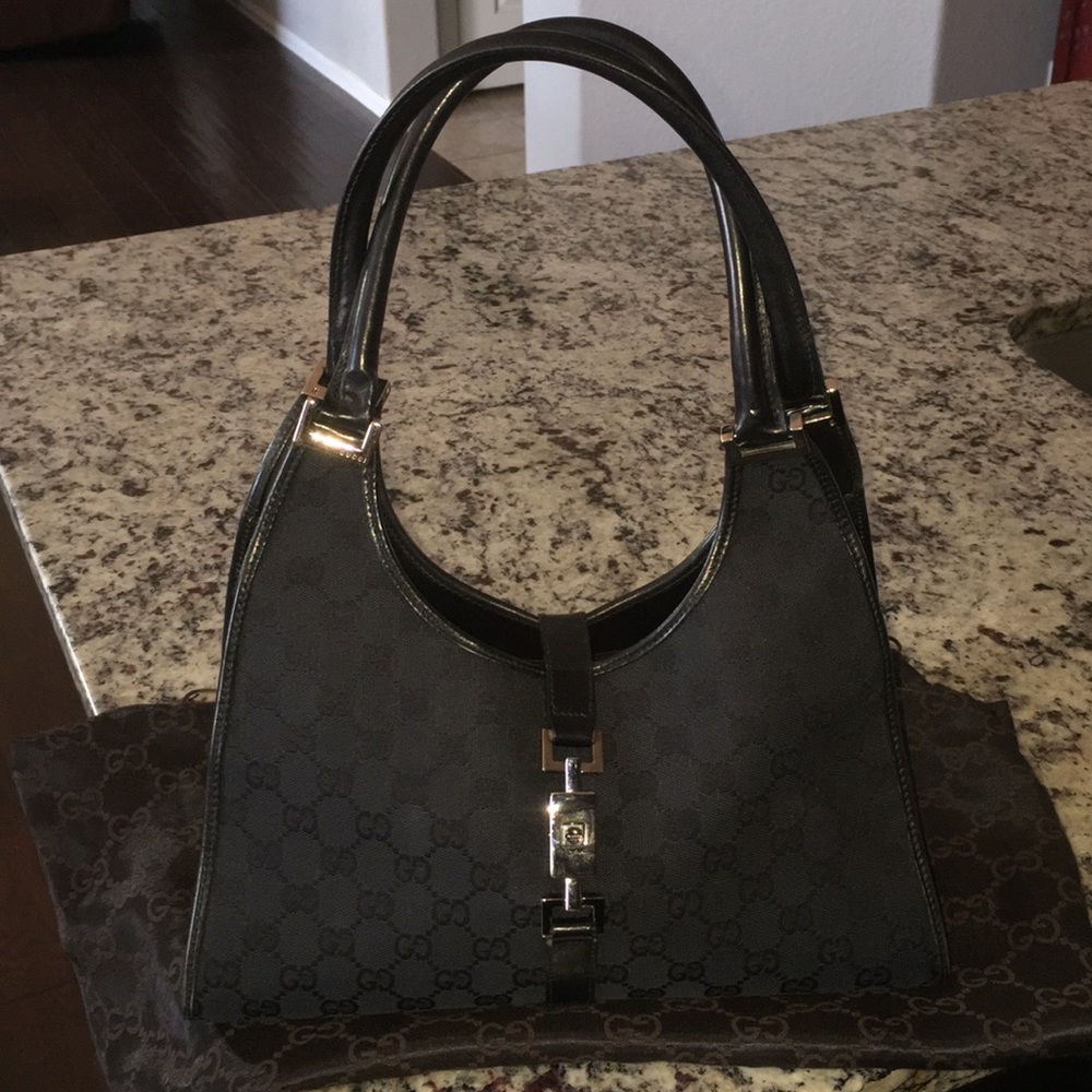 🌸SOLD🌸Gucci Black Jackie O Handbag